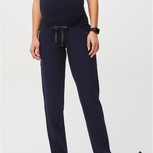 FIG Clothing Yola Maternity Skinny Scrub Pants